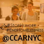 Help #StopHunger & #EndHomelessness This October with CCARNY